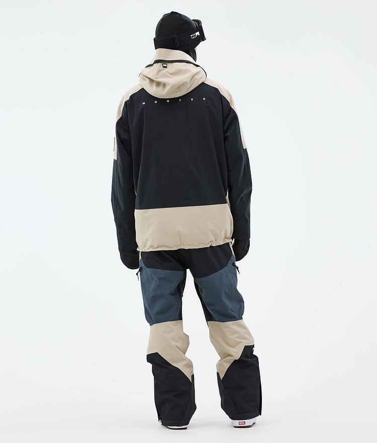Montec Morpheus Snowboardjacke Herren Sand/Black/Metal Blue, Bild 5 von 10