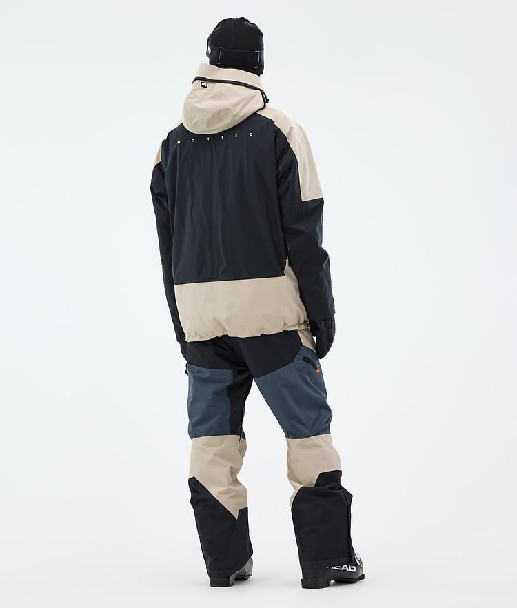 Montec Morpheus Skijacke Herren Sand/Black/Metal Blue, Bild 5 von 10