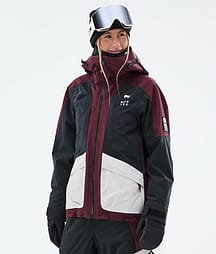 Montec Morpheus W 25 Skijacke Damen Burgundy/Black/Light Grey
