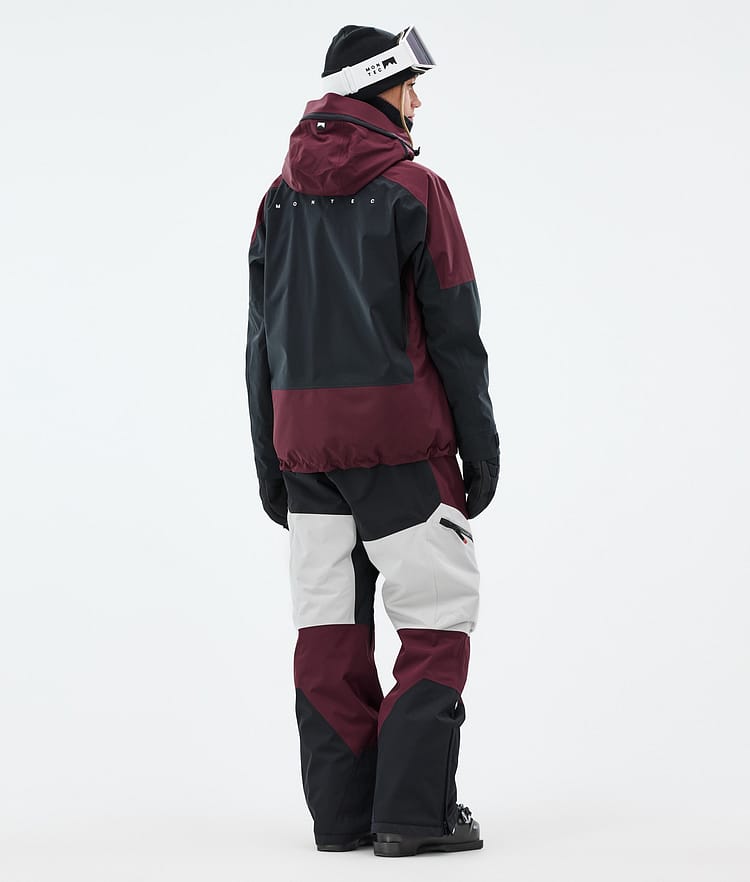 Montec Morpheus W Skijacke Damen Burgundy/Black/Light Grey, Bild 5 von 10