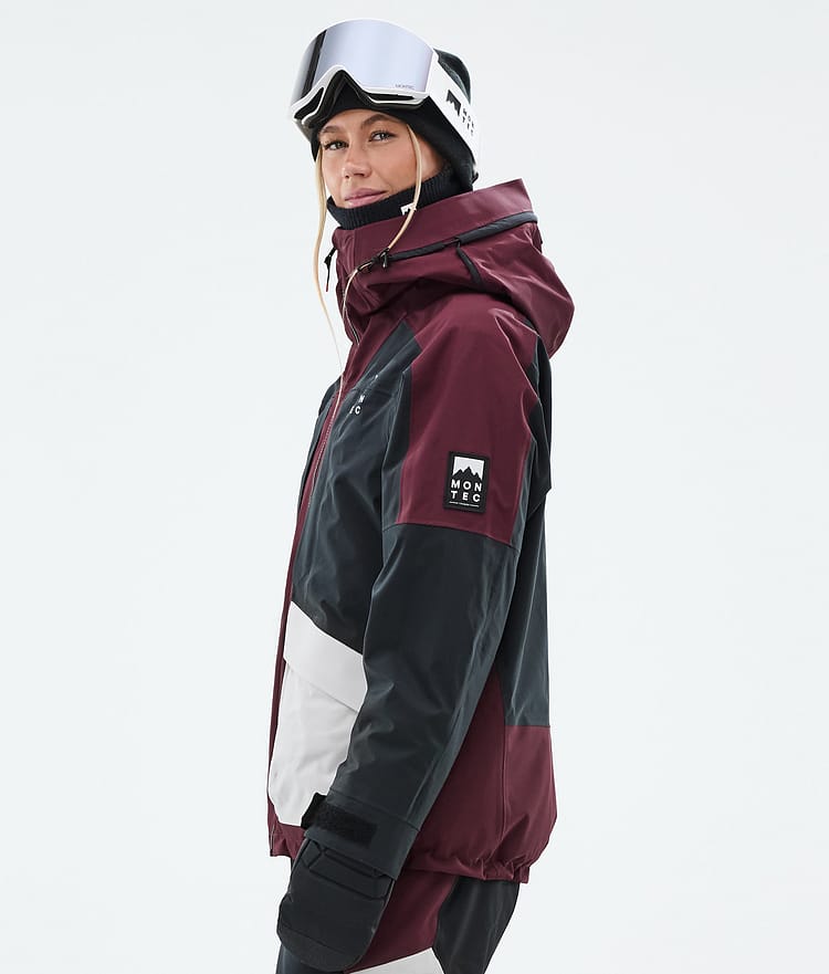 Montec Morpheus W Skijacke Damen Burgundy/Black/Light Grey, Bild 6 von 10