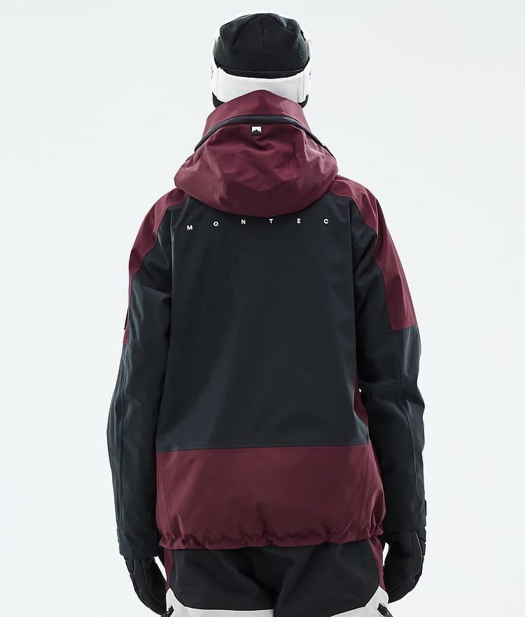 Montec Morpheus W Skijacke Damen Burgundy/Black/Light Grey, Bild 7 von 10