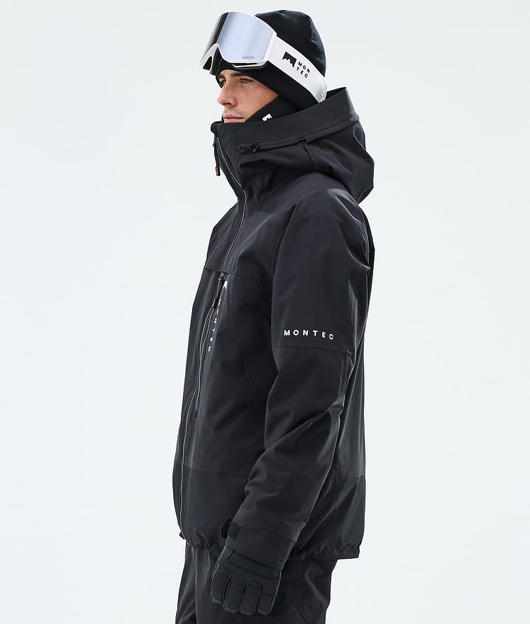 Montec Oracle Snowboardjacke Herren Black, Image 6 of 10