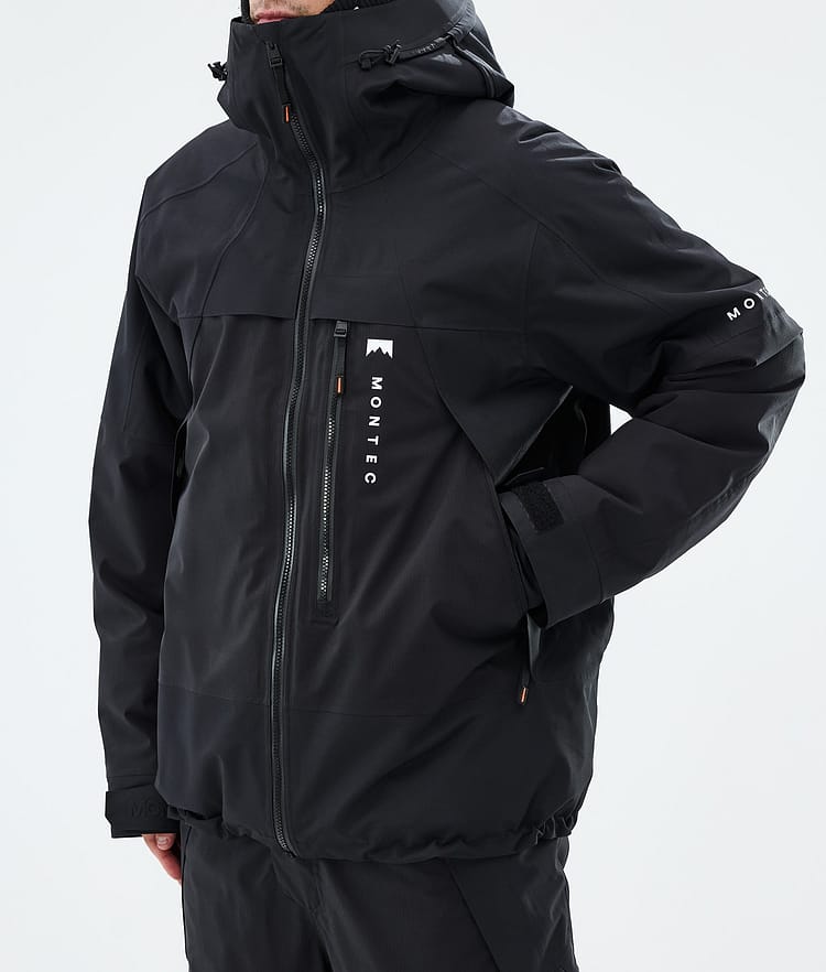 Montec Oracle Snowboardjacke Herren Black, Image 8 of 10