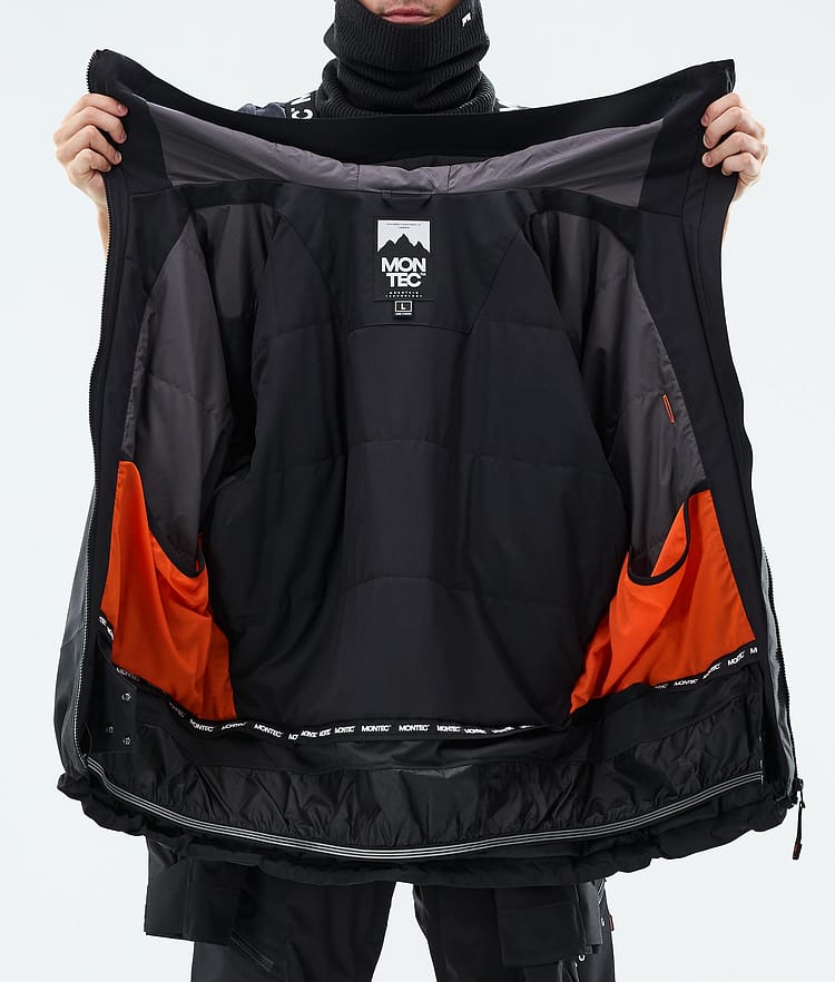 Montec Oracle Snowboardjacke Herren Black, Image 10 of 10