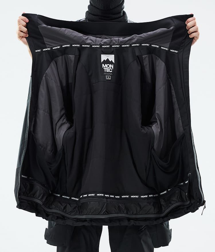 Montec Oracle Snowboardjacke Herren Black, Bild 10 von 10