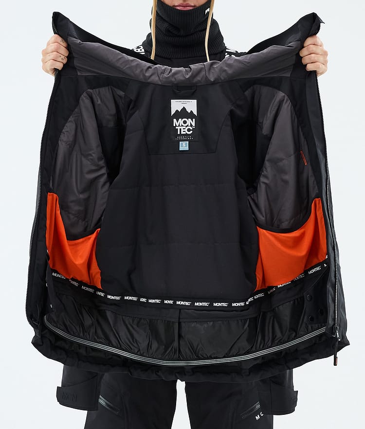 Montec Oracle W Skijacke Damen Black, Image 9 of 9