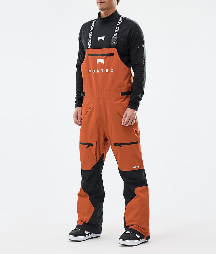 Montec Arch Snowboardhose Herren Burned Orange/Black, Bild 1 von 6