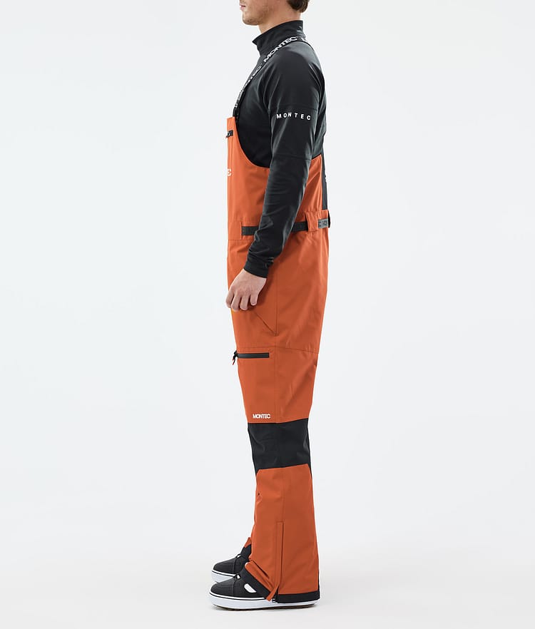 Montec Arch Snowboardhose Herren Burned Orange/Black, Bild 2 von 6