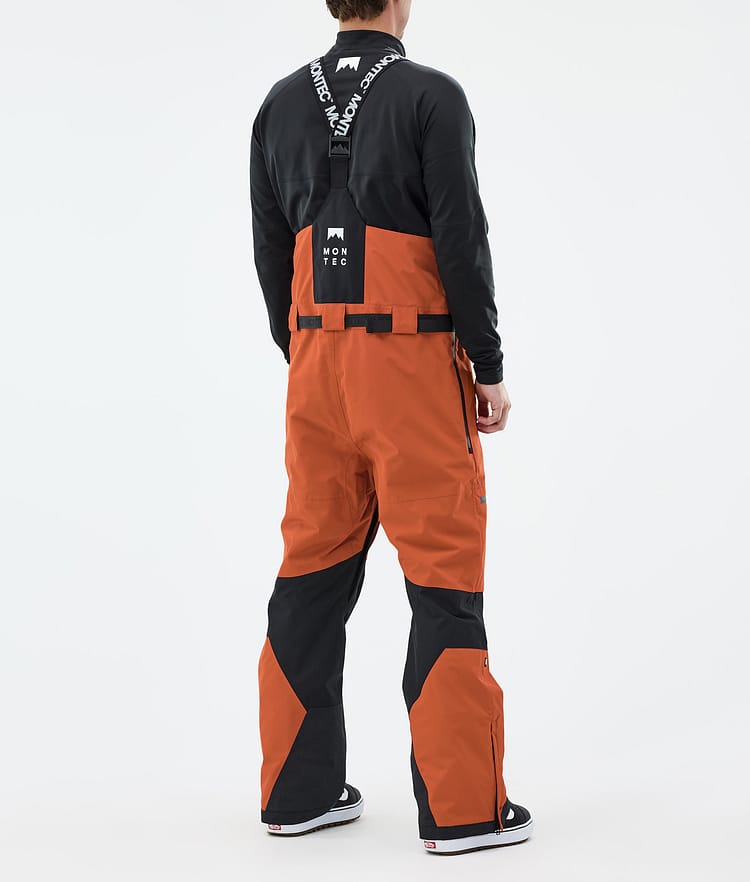 Montec Arch Snowboardhose Herren Burned Orange/Black, Bild 3 von 6