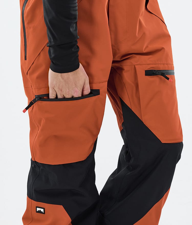 Montec Arch Snowboardhose Herren Burned Orange/Black, Bild 6 von 6