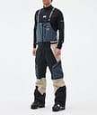 Montec Dozer Skihose Herren Metal Blue/Black/Sand