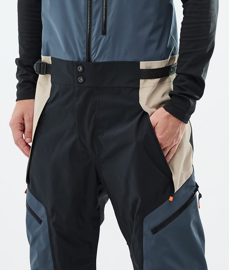 Montec Dozer Skihose Herren Metal Blue/Black/Sand, Bild 4 von 6