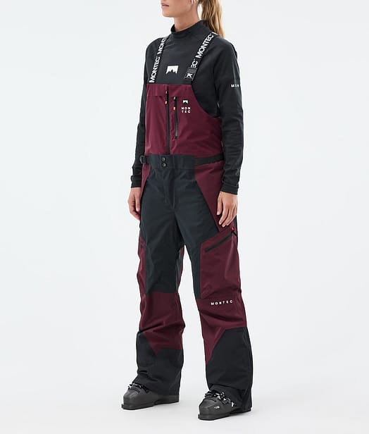 Montec Dozer W Skihose Damen Burgundy/Black