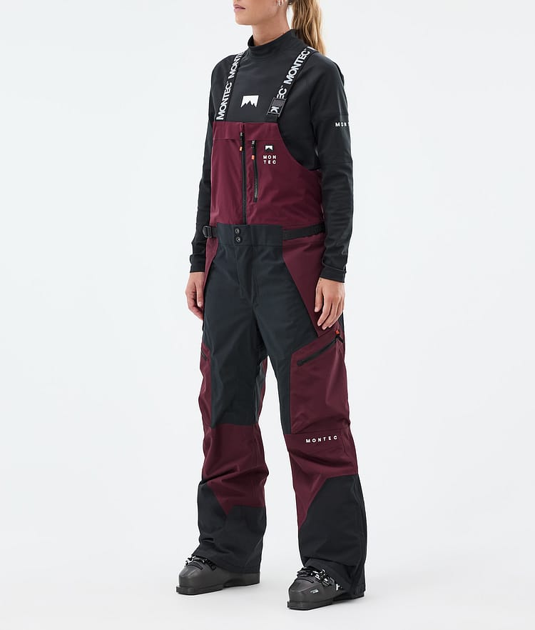Montec Dozer W Skihose Damen Burgundy/Black, Bild 1 von 6