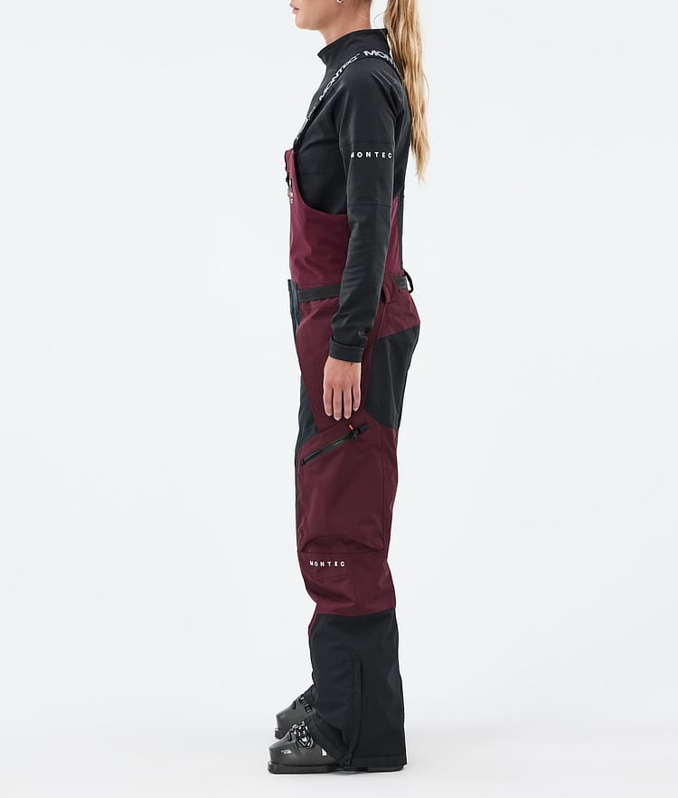 Montec Dozer W Skihose Damen Burgundy/Black, Bild 2 von 6
