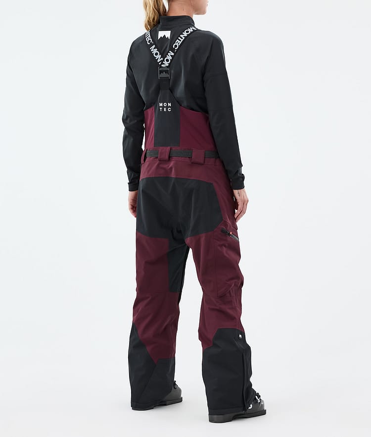 Montec Dozer W Skihose Damen Burgundy/Black, Bild 3 von 6