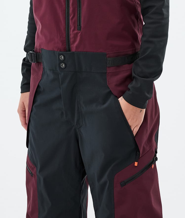 Montec Dozer W Snowboardhose Damen Burgundy/Black, Bild 4 von 6