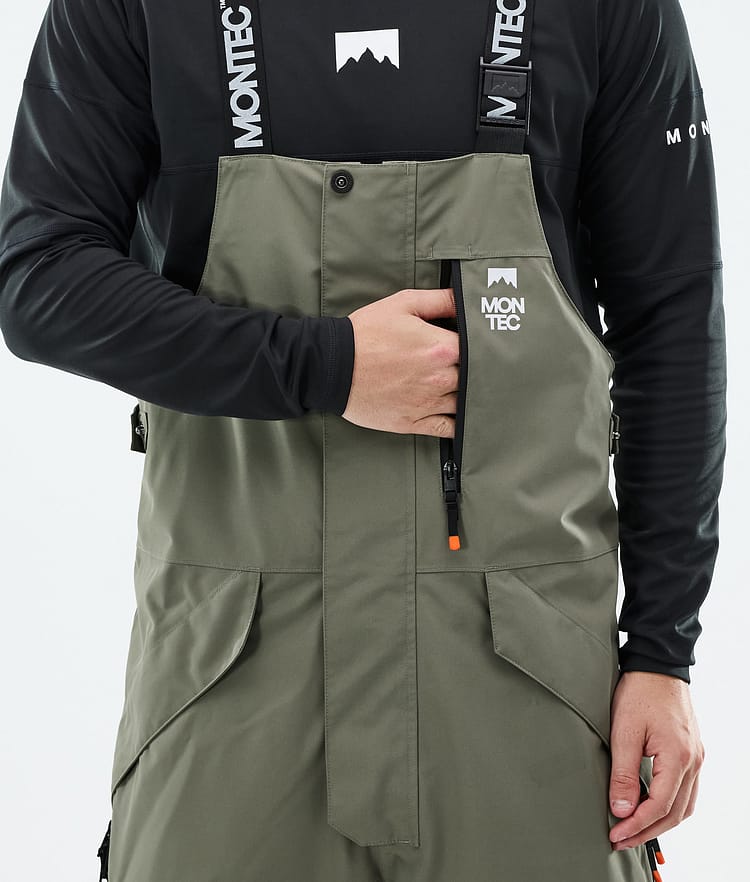 Montec Fawk Snowboardhose Herren Greenish/Black/Light Grey, Bild 5 von 6