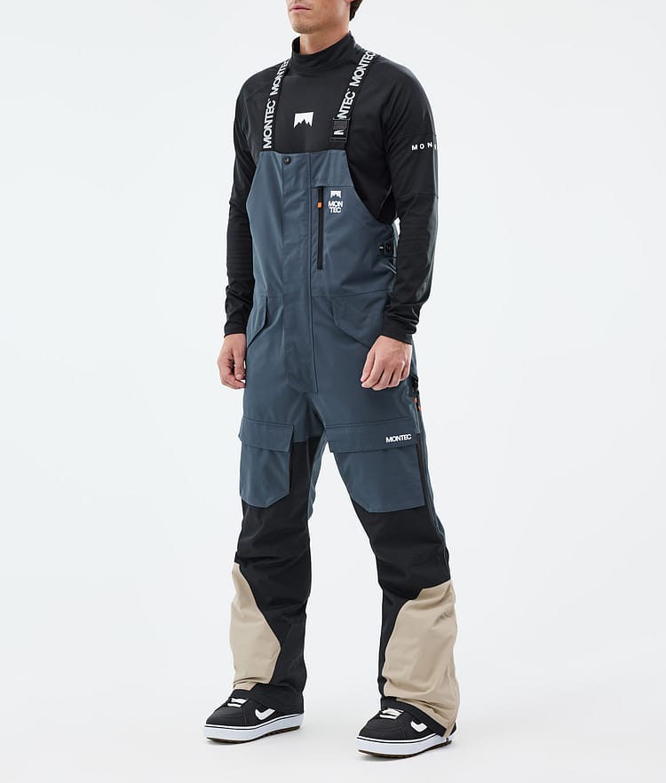Montec Fawk Snowboardhose Herren Metal Blue/Black/Sand, Bild 1 von 6