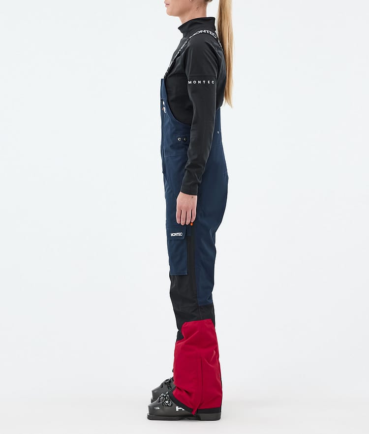 Montec Fawk W Skihose Damen Dark Blue/Black/Deep Red, Bild 2 von 6