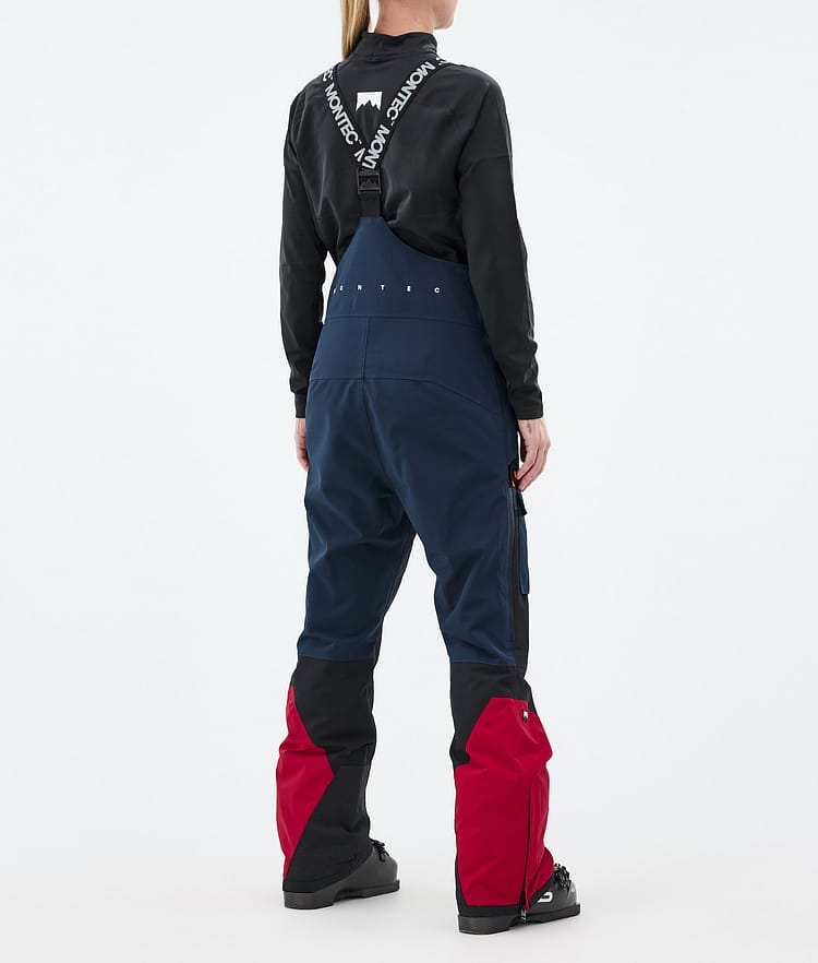 Montec Fawk W Skihose Damen Dark Blue/Black/Deep Red, Bild 3 von 6