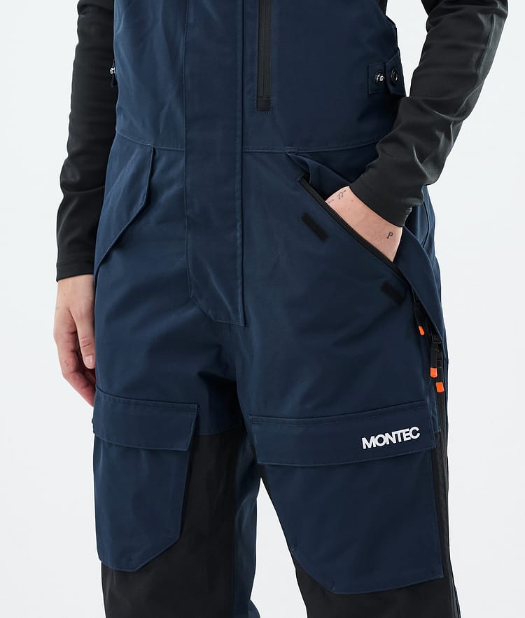 Montec Fawk W Snowboardhose Damen Dark Blue/Black/Deep Red, Bild 4 von 6