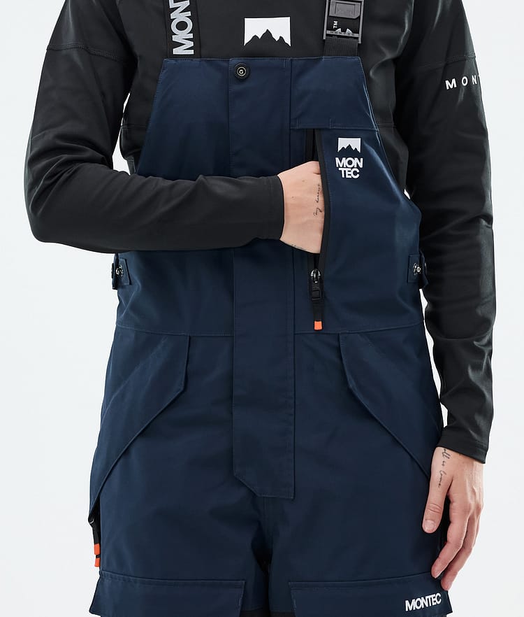 Montec Fawk W Skihose Damen Dark Blue/Black/Deep Red, Bild 5 von 6