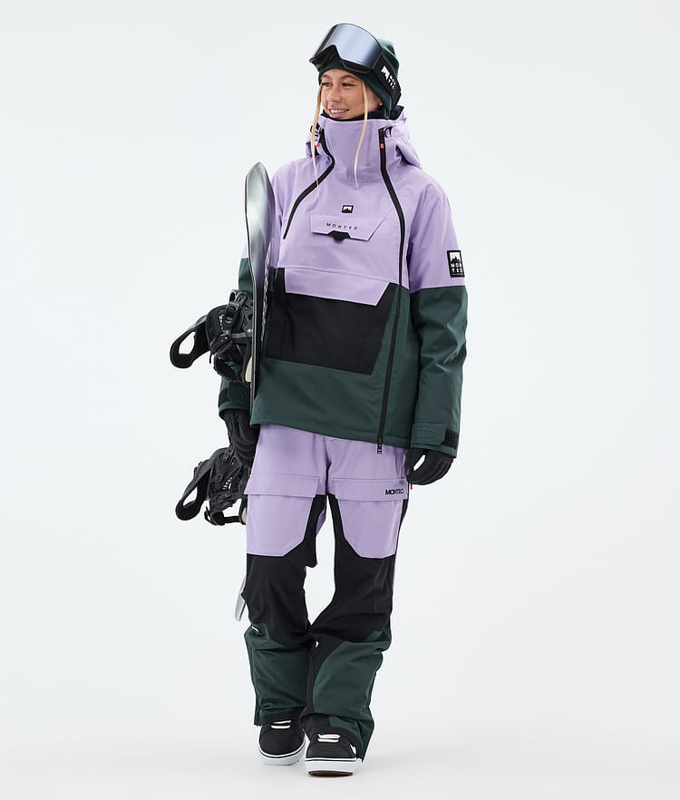 Montec Fawk W Snowboardhose Damen Faded Violet/Black/Dark Atlantic, Bild 2 von 7