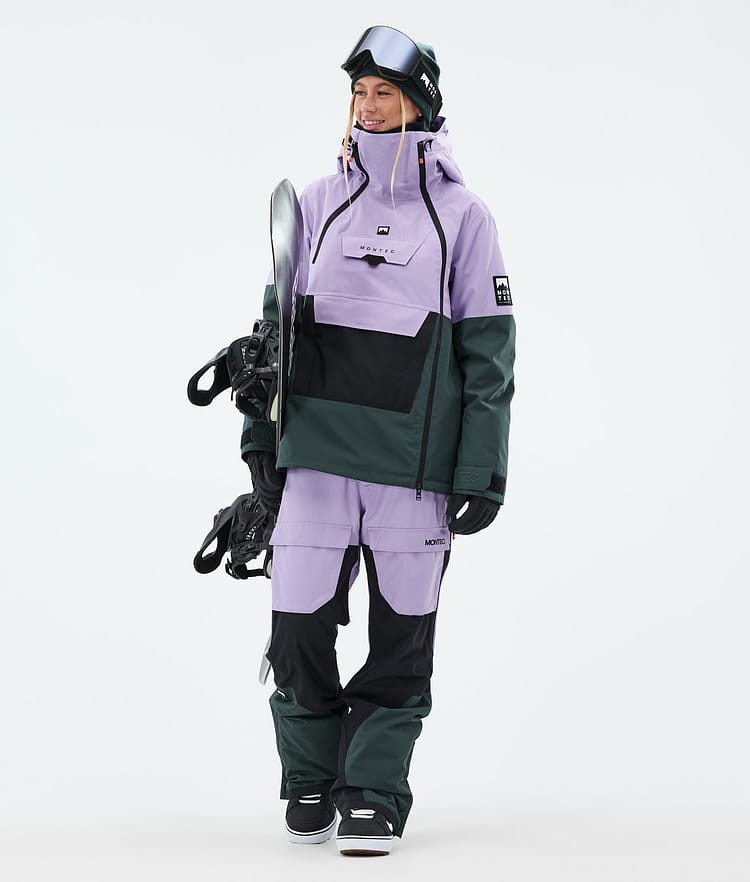 Montec Fawk W Snowboardhose Damen Faded Violet/Black/Dark Atlantic, Bild 3 von 8