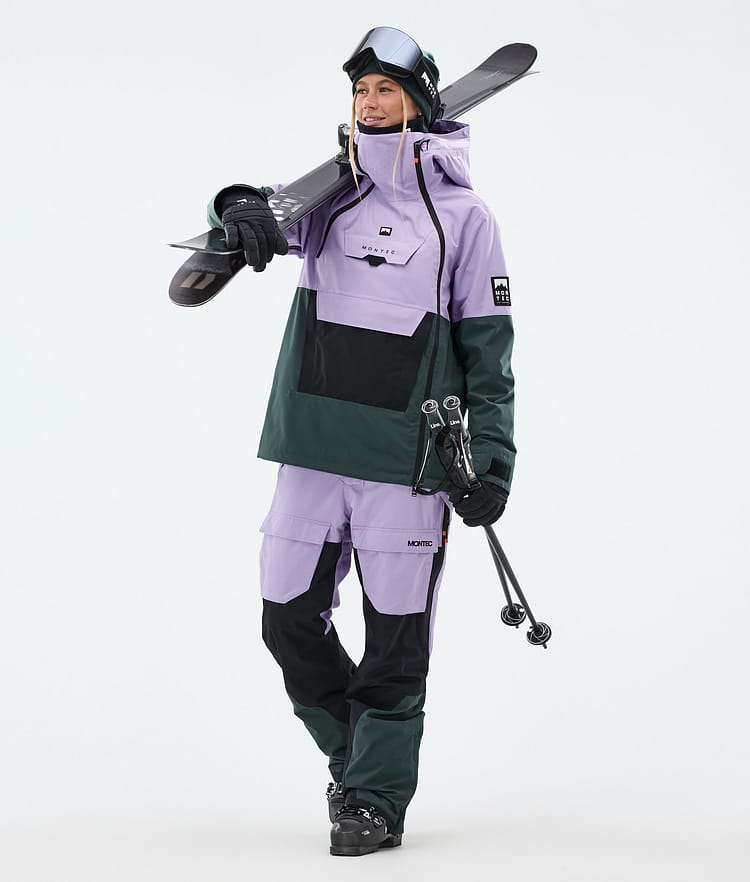 Montec Fawk W Skihose Damen Faded Violet/Black/Dark Atlantic, Bild 2 von 7