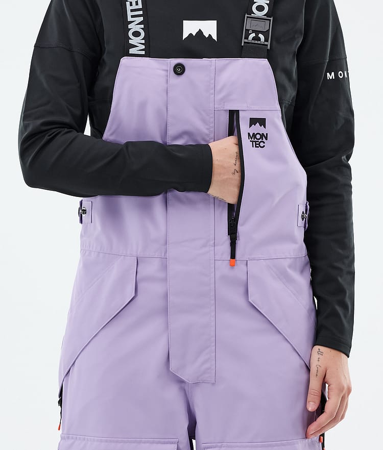 Montec Fawk W Skihose Damen Faded Violet/Black/Dark Atlantic, Bild 6 von 7
