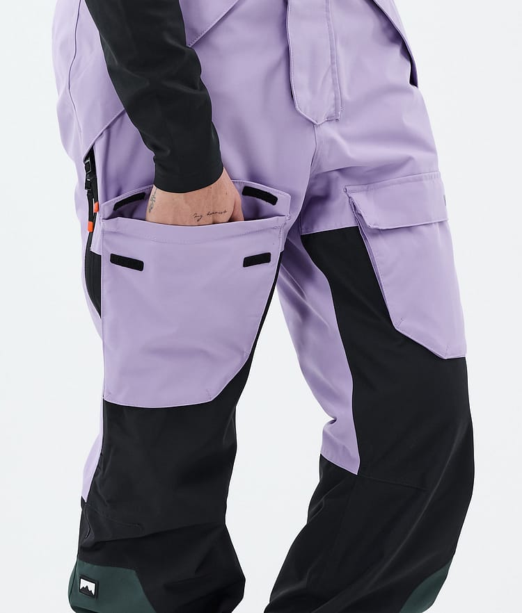 Montec Fawk W Snowboardhose Damen Faded Violet/Black/Dark Atlantic, Bild 7 von 7