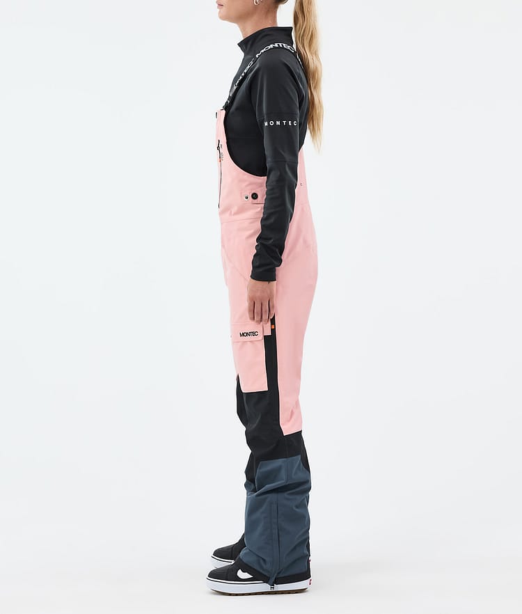 Montec Fawk W Snowboardhose Damen Soft Pink/Black/Metal Blue, Bild 3 von 7