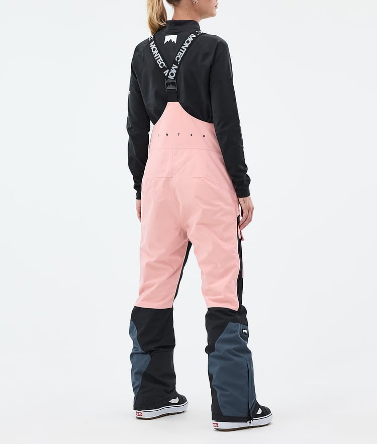 Montec Fawk W Snowboardhose Damen Soft Pink/Black/Metal Blue, Bild 4 von 7