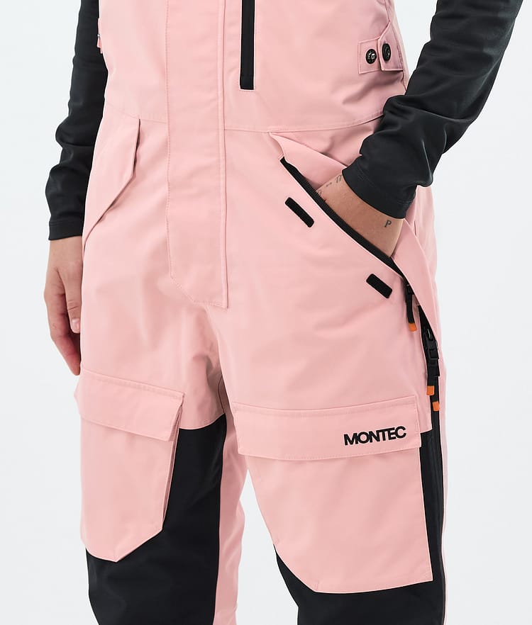 Montec Fawk W Snowboardhose Damen Soft Pink/Black/Metal Blue, Bild 5 von 7