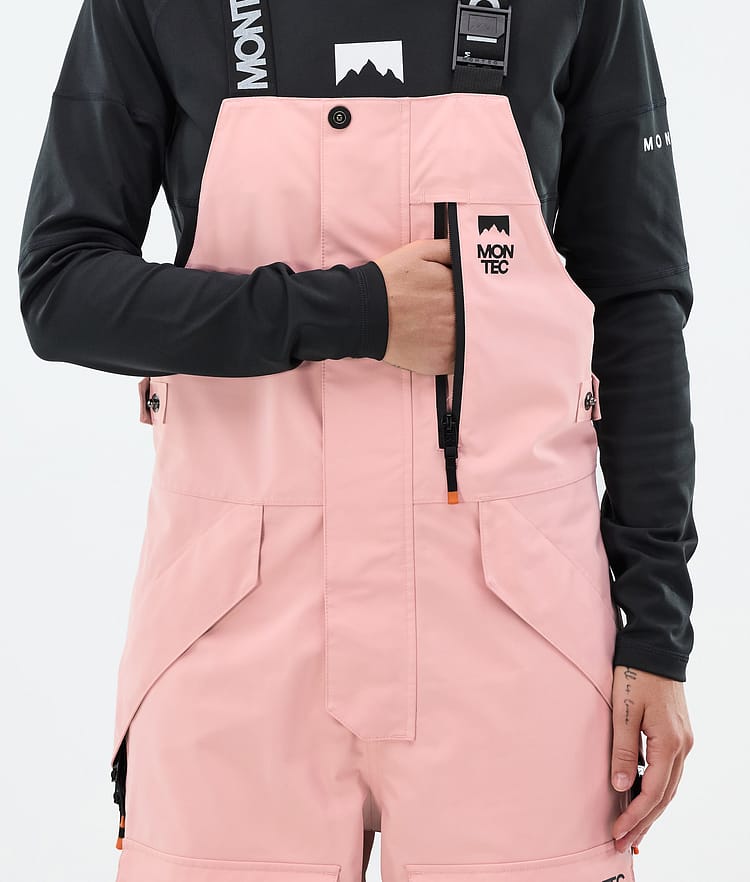 Montec Fawk W Snowboardhose Damen Soft Pink/Black/Metal Blue, Bild 6 von 7