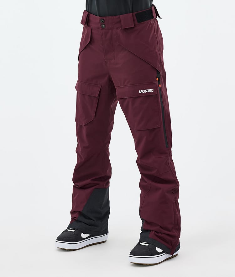 Montec Kirin W Snowboardhose Damen Burgundy, Bild 1 von 5