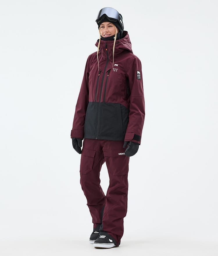 Montec Kirin W Snowboardhose Damen Burgundy, Bild 2 von 6
