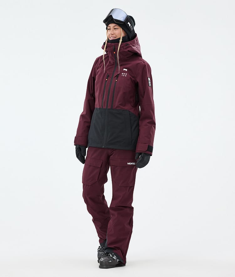Montec Kirin W Skihose Damen Burgundy, Bild 3 von 7