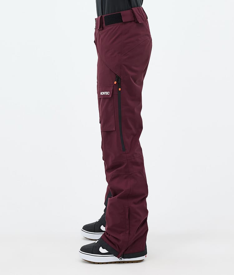 Montec Kirin W Snowboardhose Damen Burgundy, Bild 2 von 5
