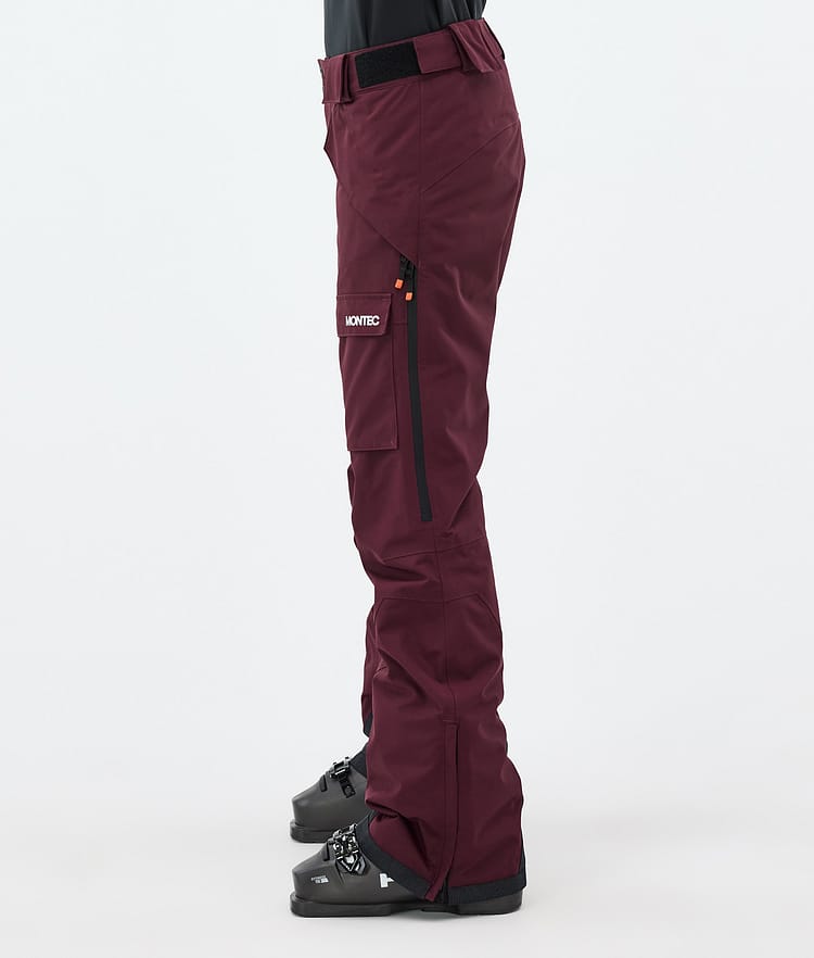 Montec Kirin W Skihose Damen Burgundy, Bild 2 von 5