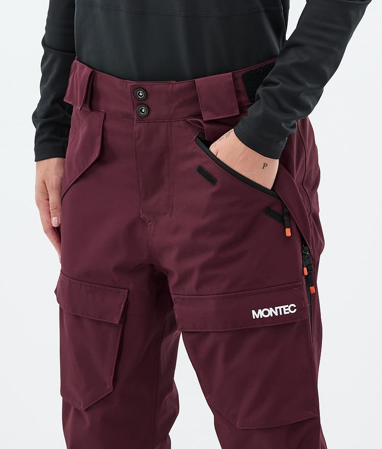 Montec Kirin W Skihose Damen Burgundy, Bild 4 von 5