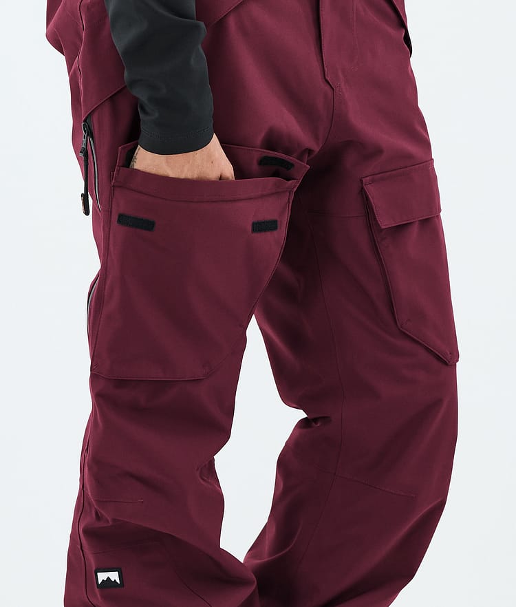 Montec Kirin W Snowboardhose Damen Burgundy, Image 6 of 6