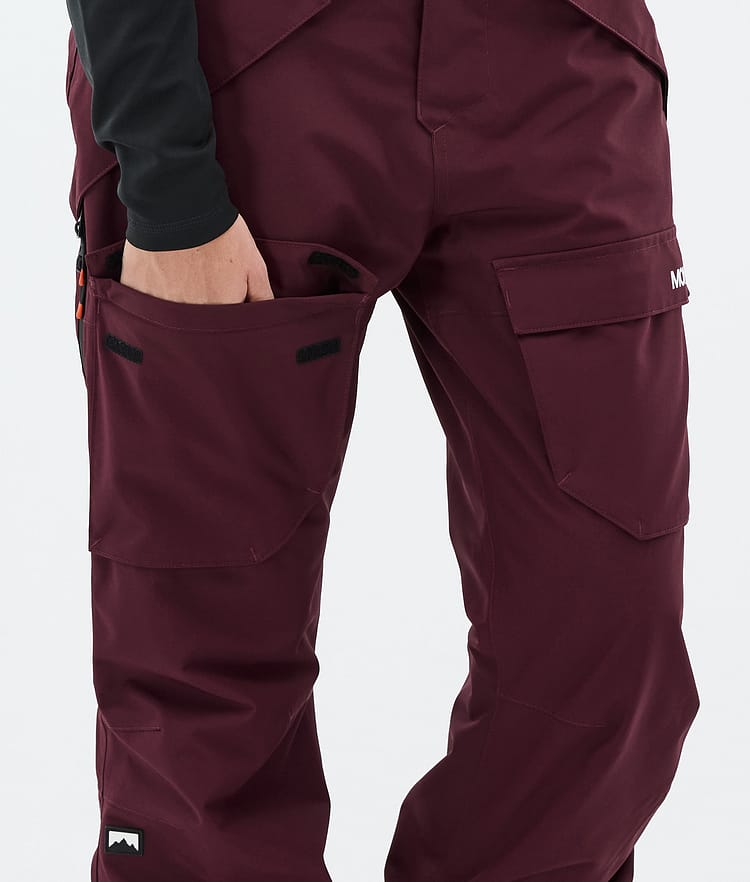 Montec Kirin W Skihose Damen Burgundy, Bild 5 von 5