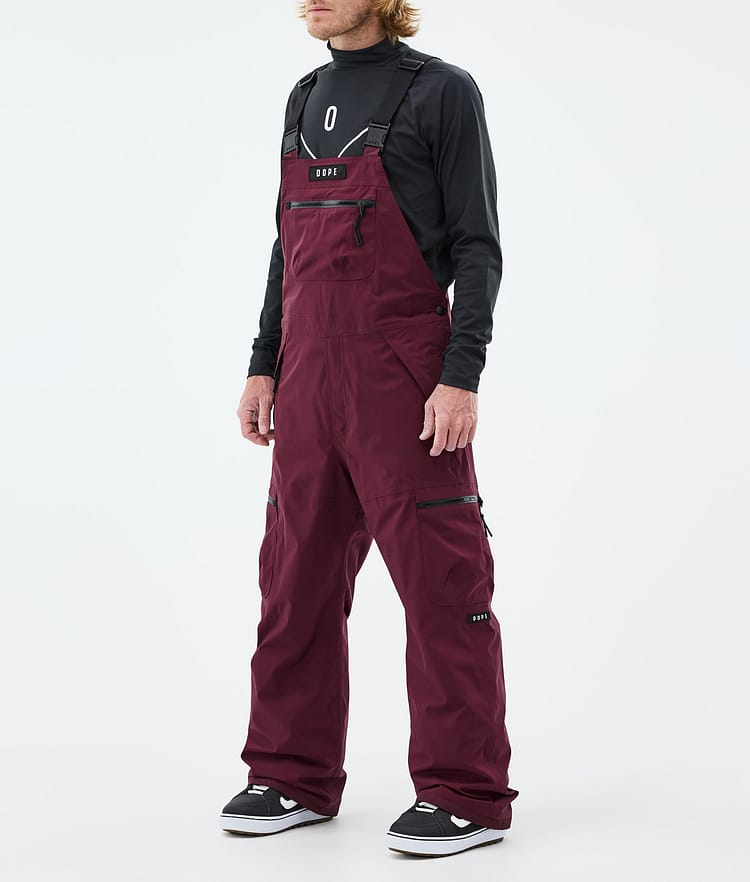 Dope Vertex Snowboardhose Herren Burgundy, Bild 1 von 7