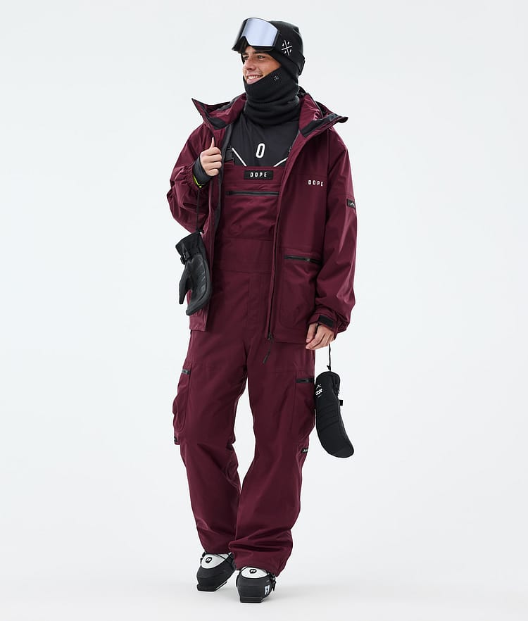 Dope Vertex Skihose Herren Burgundy, Bild 2 von 7