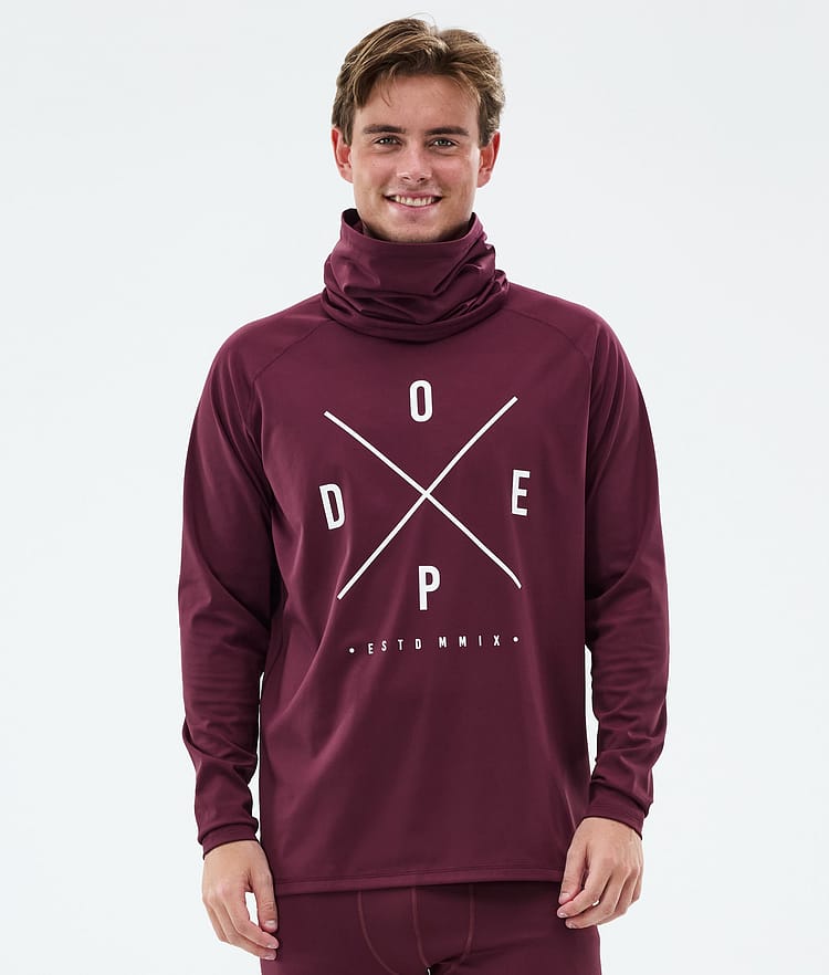 Dope Snuggle Funktionsshirt Herren 2X-Up Burgundy, Bild 1 von 7