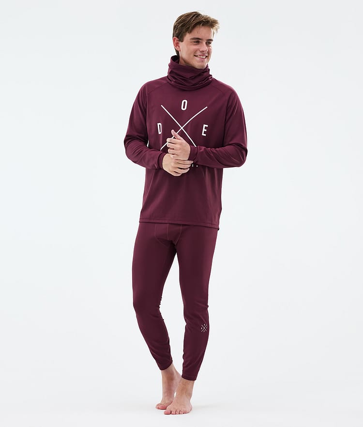 Dope Snuggle Funktionsshirt Herren 2X-Up Burgundy, Bild 3 von 7