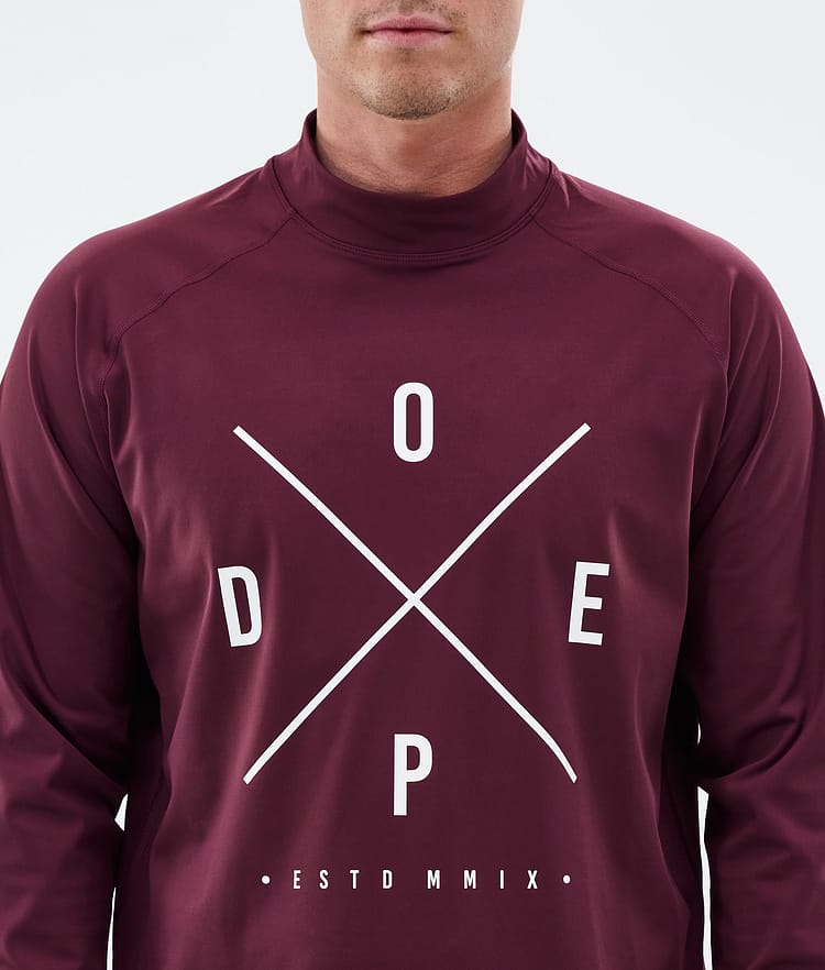 Dope Snuggle Funktionsshirt Herren 2X-Up Burgundy, Bild 6 von 7